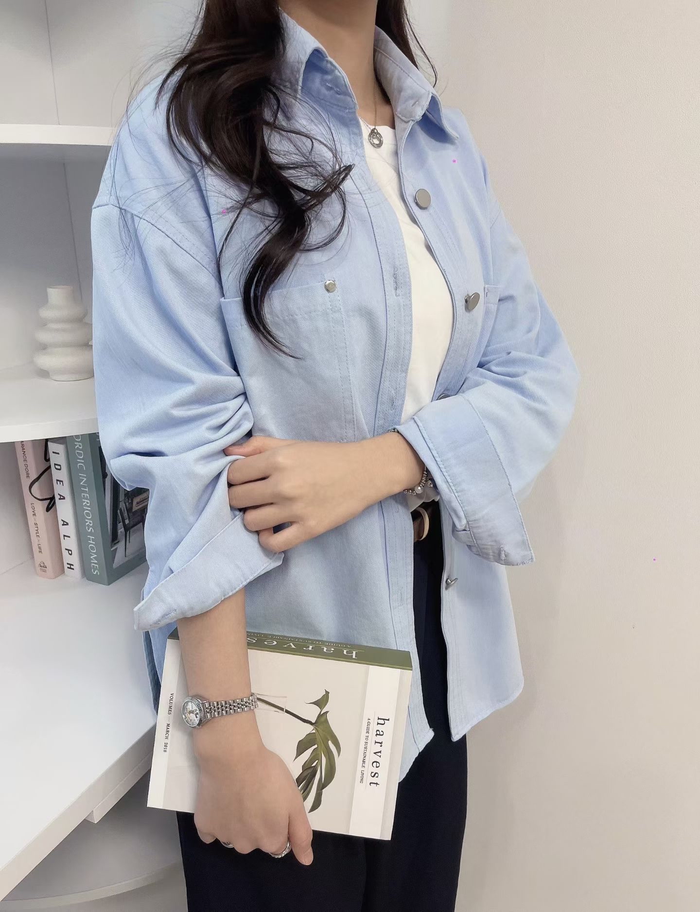 Lu029休閑型格外套