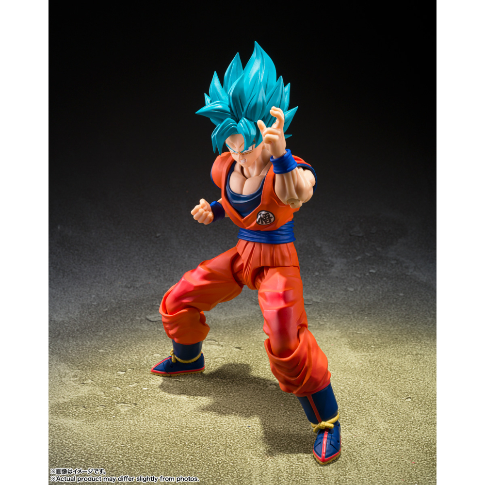 INCOMING SHF Dragon Ball SSGSS Goku Blue Power Transcending Limits