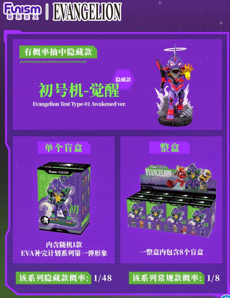 [EVA] 新世紀福音戰士盲盒第一彈 | 1件