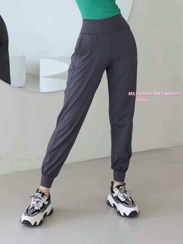 J6041 韓國🇰🇷冰涼束腳運動褲