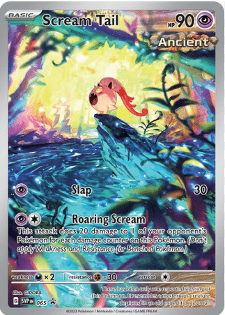 Pokemon TCG English Version Promo - Scream Tail (065) (Sealed Promo)