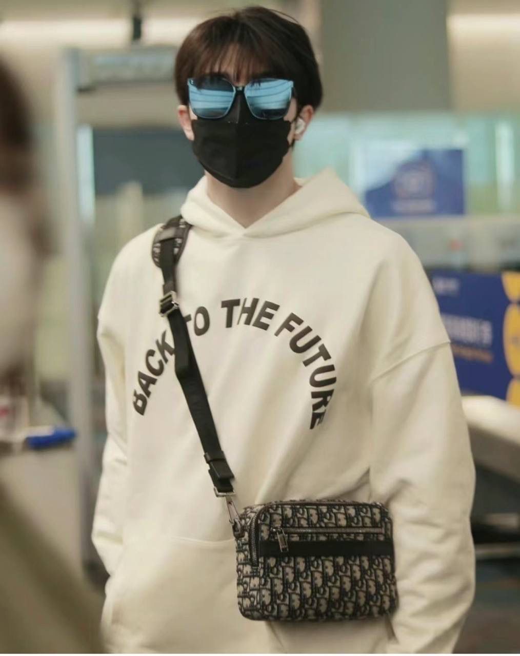 Dior Oblique Jacquard Crossbody Bag for Men