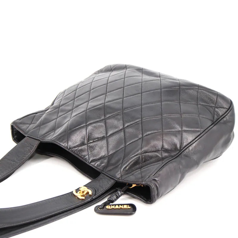 Chanel Matelasse Lambskin Shoulder Tote Bag