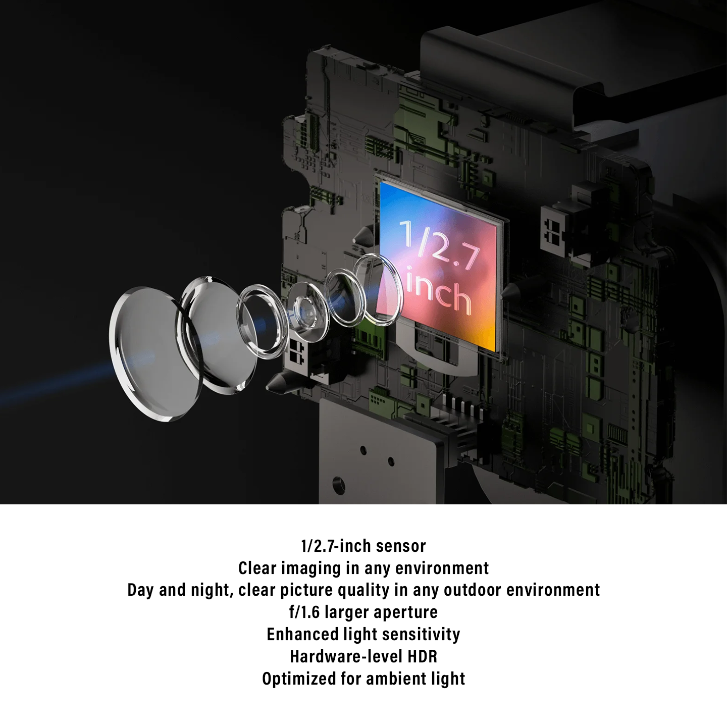 Xiaomi 2.5K BW400 Pro Outdoor Camera Solar Powered (BHR7747GL)