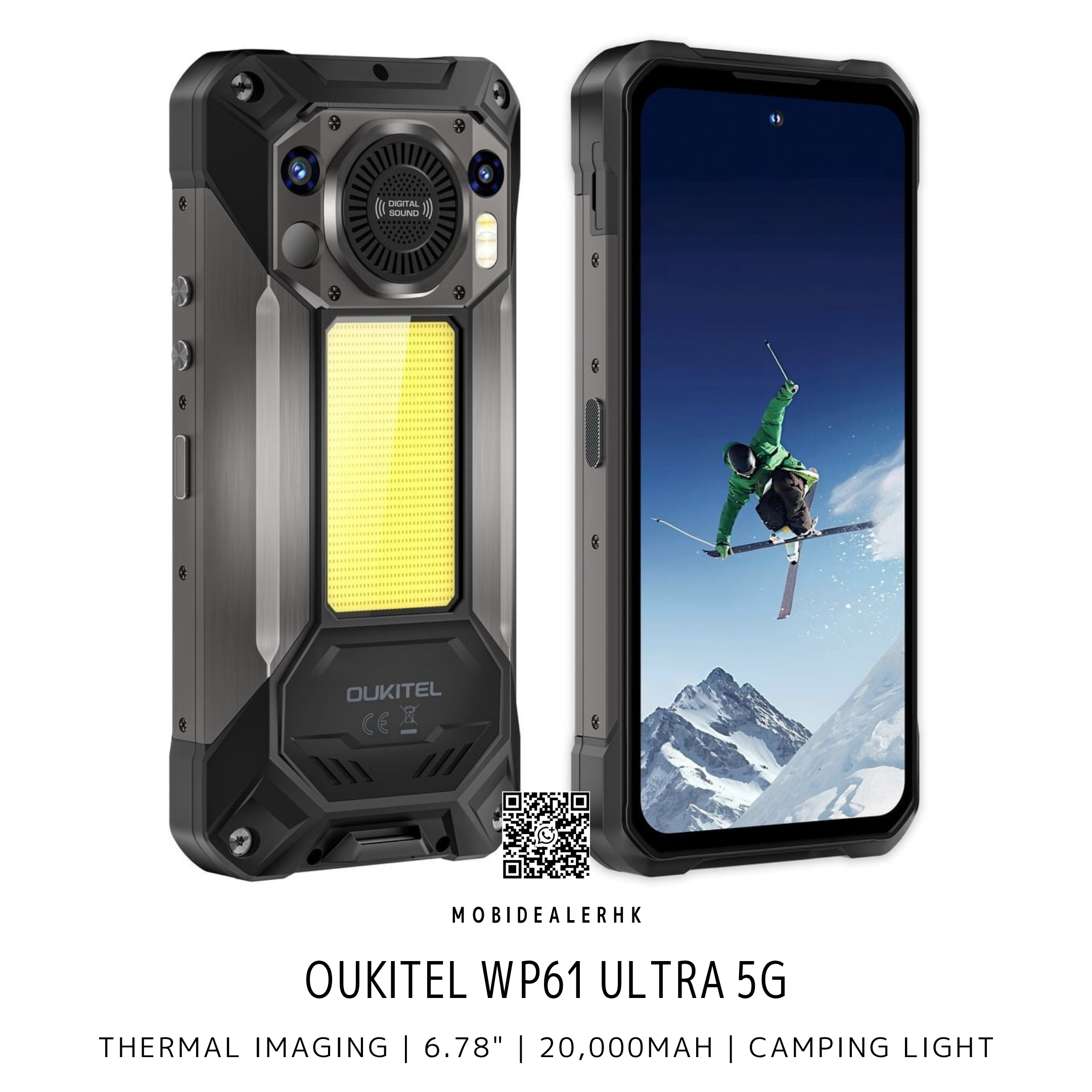 Oukitel WP61 Ultra 5G 三防手機