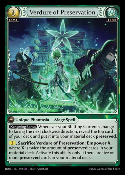 Verdure of Preservation / RDO-392 (SR)
