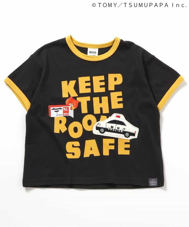 🇯🇵預訂 日本直送🇯🇵Breeze x Tomica系列三色車車字母印花滾邊短袖T恤