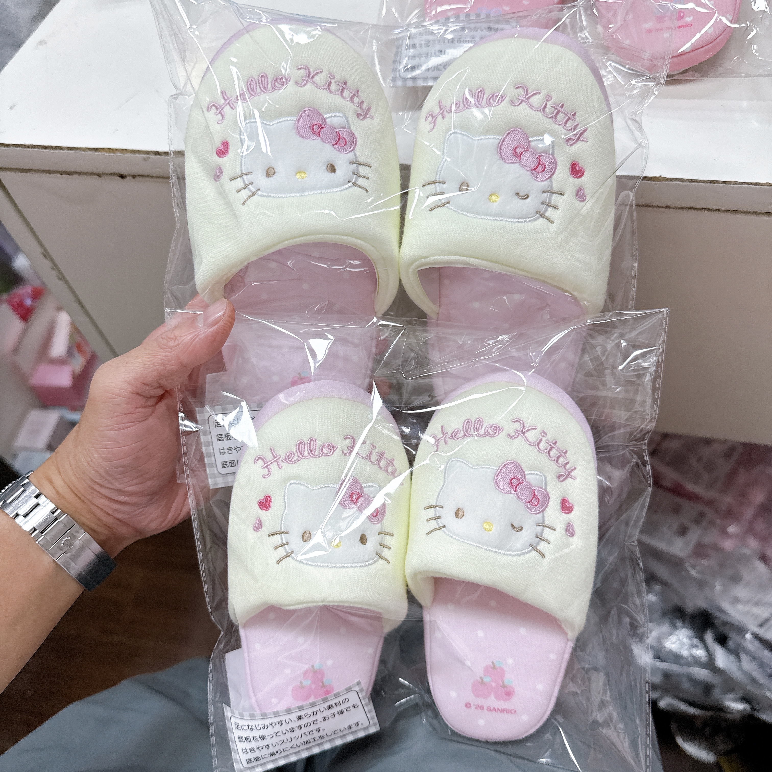 日本版Sanrio小童拖鞋