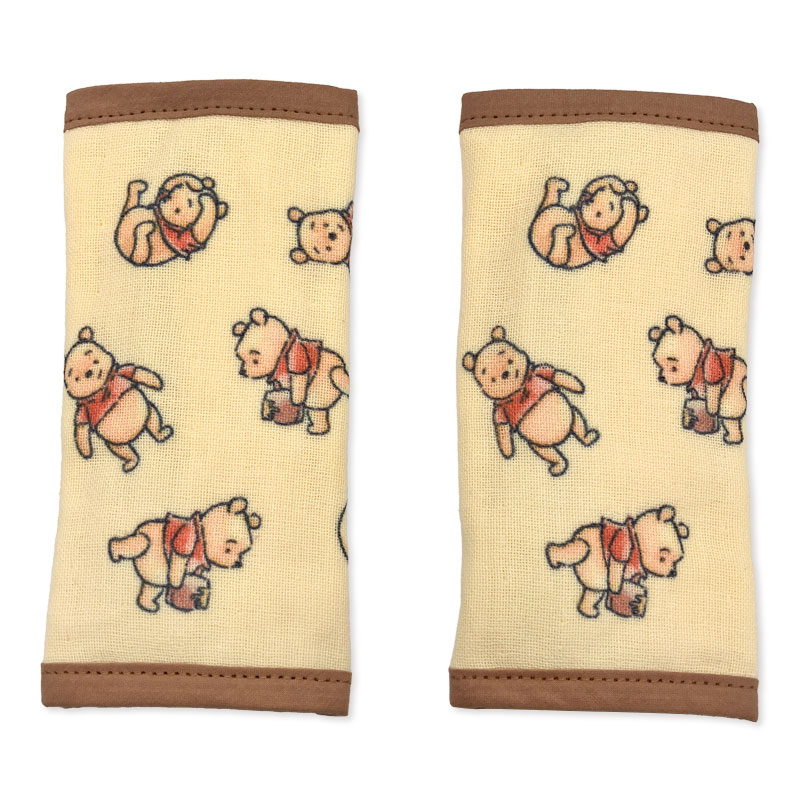 🇯🇵預訂 日本直送🇯🇵Winnie the pooh小熊維尼雙面純棉孭帶咬巾肩巾