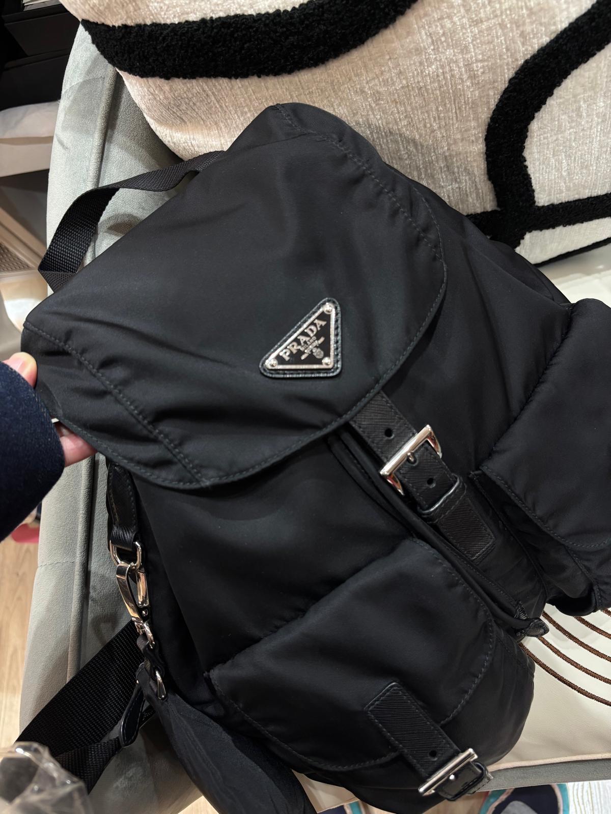 Prada Re-Nylon Backpack 100%Authentic, 95%New ✅pouch ✅Dust bag