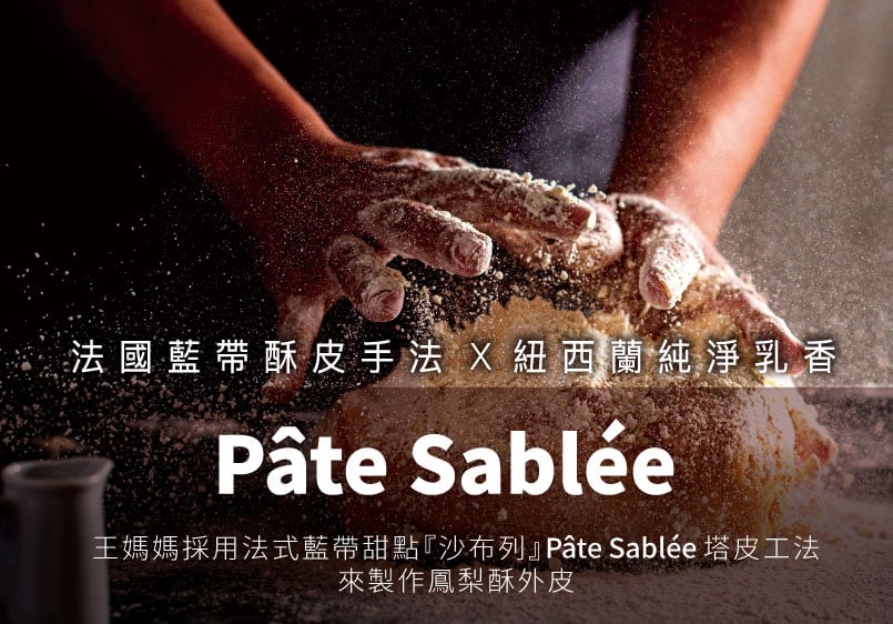 台灣直送 超人氣手工製作王媽媽鳳梨酥 新款產品溫馨鹹檸酥（有蛋黃）