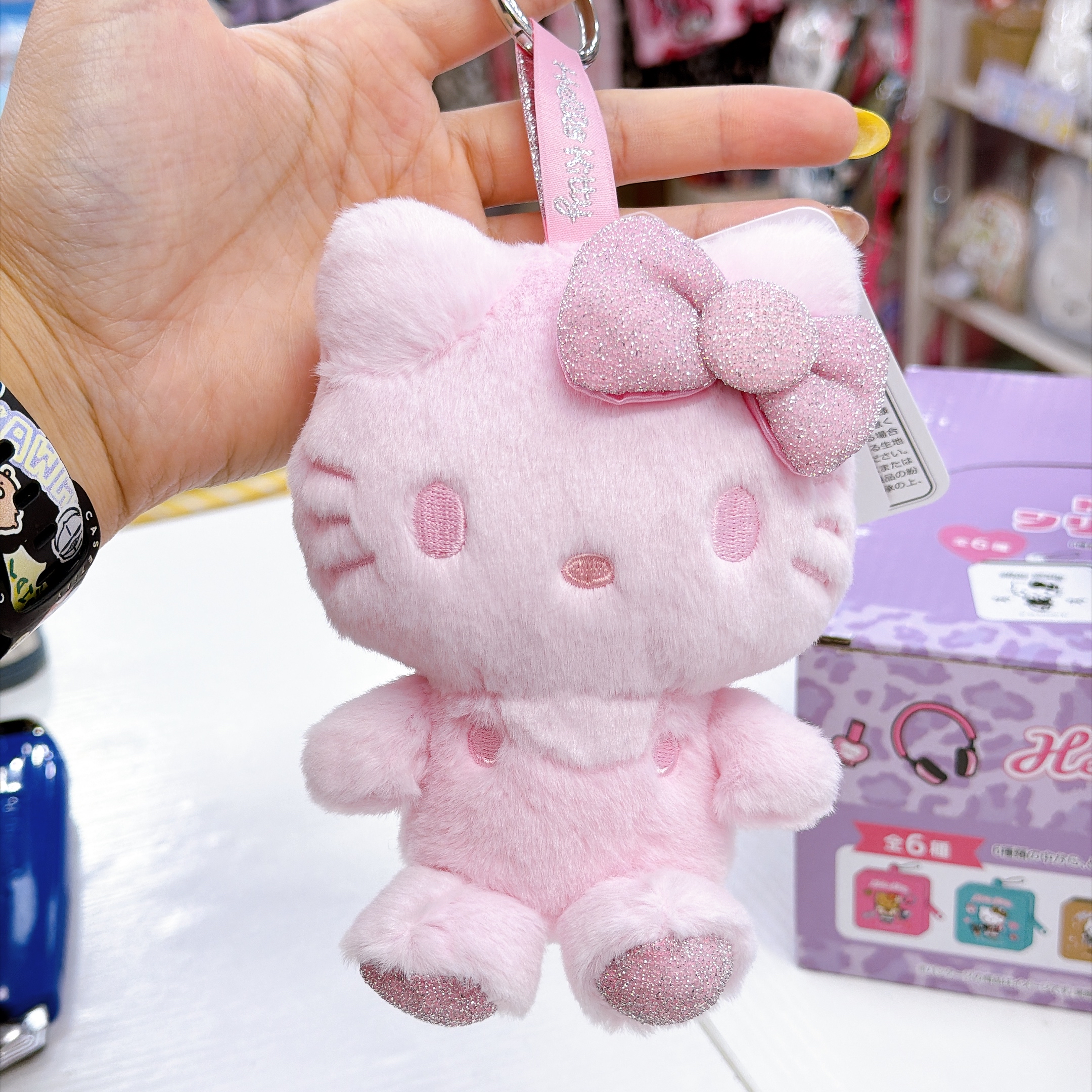 日本直送Hello Kitty新款不同顏色系列公仔掛飾