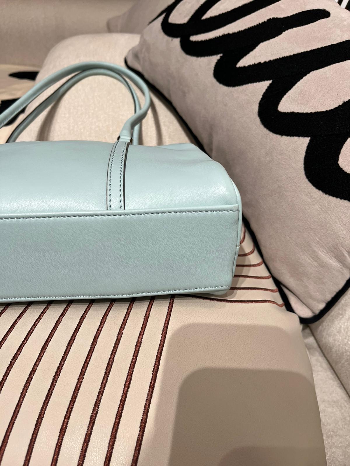 Tory Burch SMALL MARSHMALLOW SATCHEL shoulder bag hobo 100%Authentic,99%new ✅dust bag