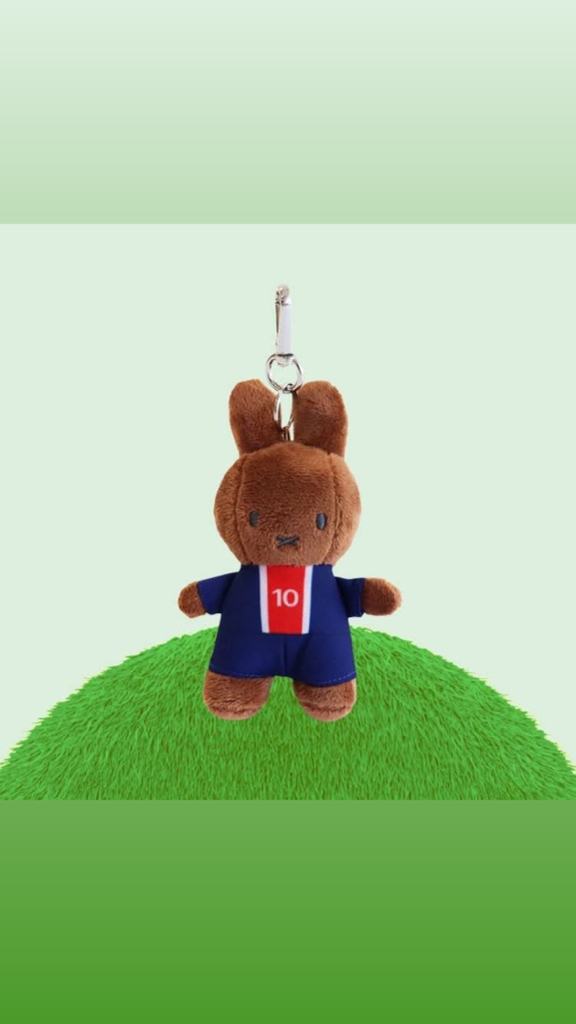 新登場 [韓國直送] 26年世界盃限定 Miffy/Melanie公仔掛件匙扣 