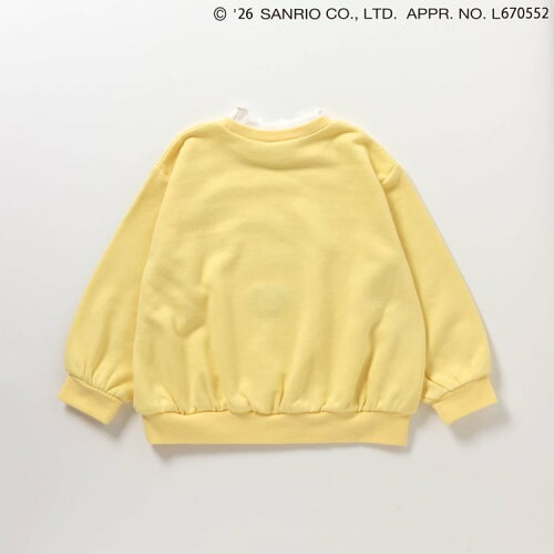 🆕【⭐訂購⭐】🇯🇵日本直送 #Kitty / #Pompompurin 層疊荷葉邊領 毛絨貼花 衛衣🌀 [ELJA-0148][261116]