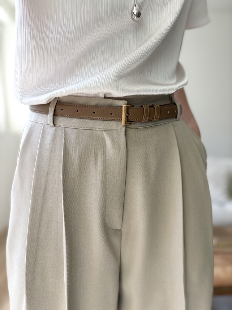 The Square Belt (2colors)