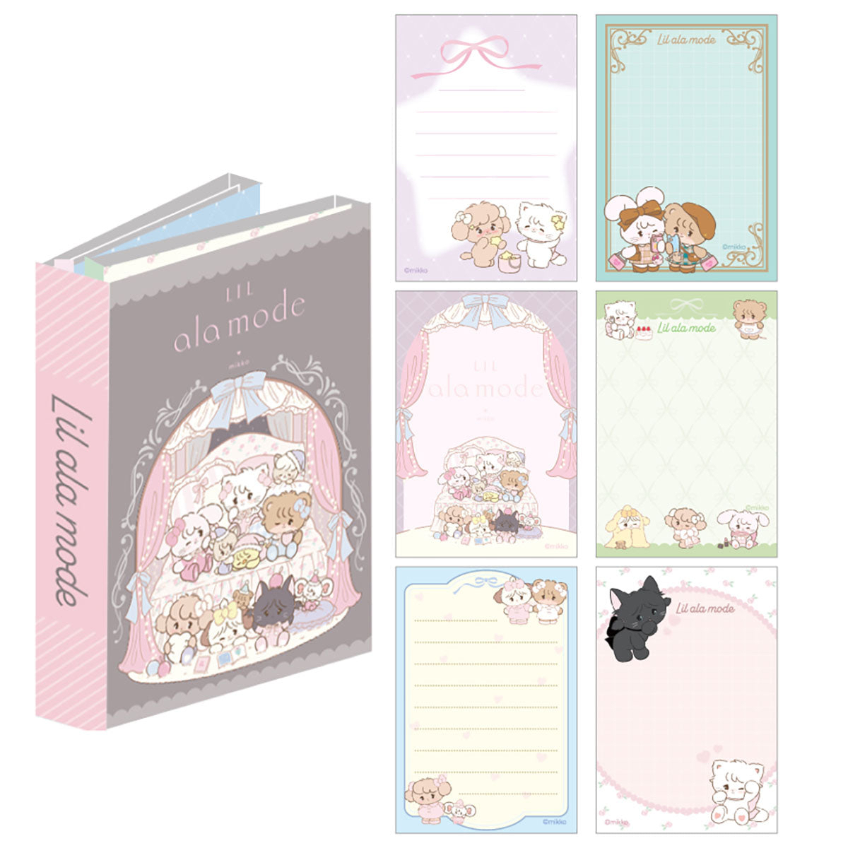 🎀【預訂】Lil ala mode ❤︎ mikko Memo Book  #4