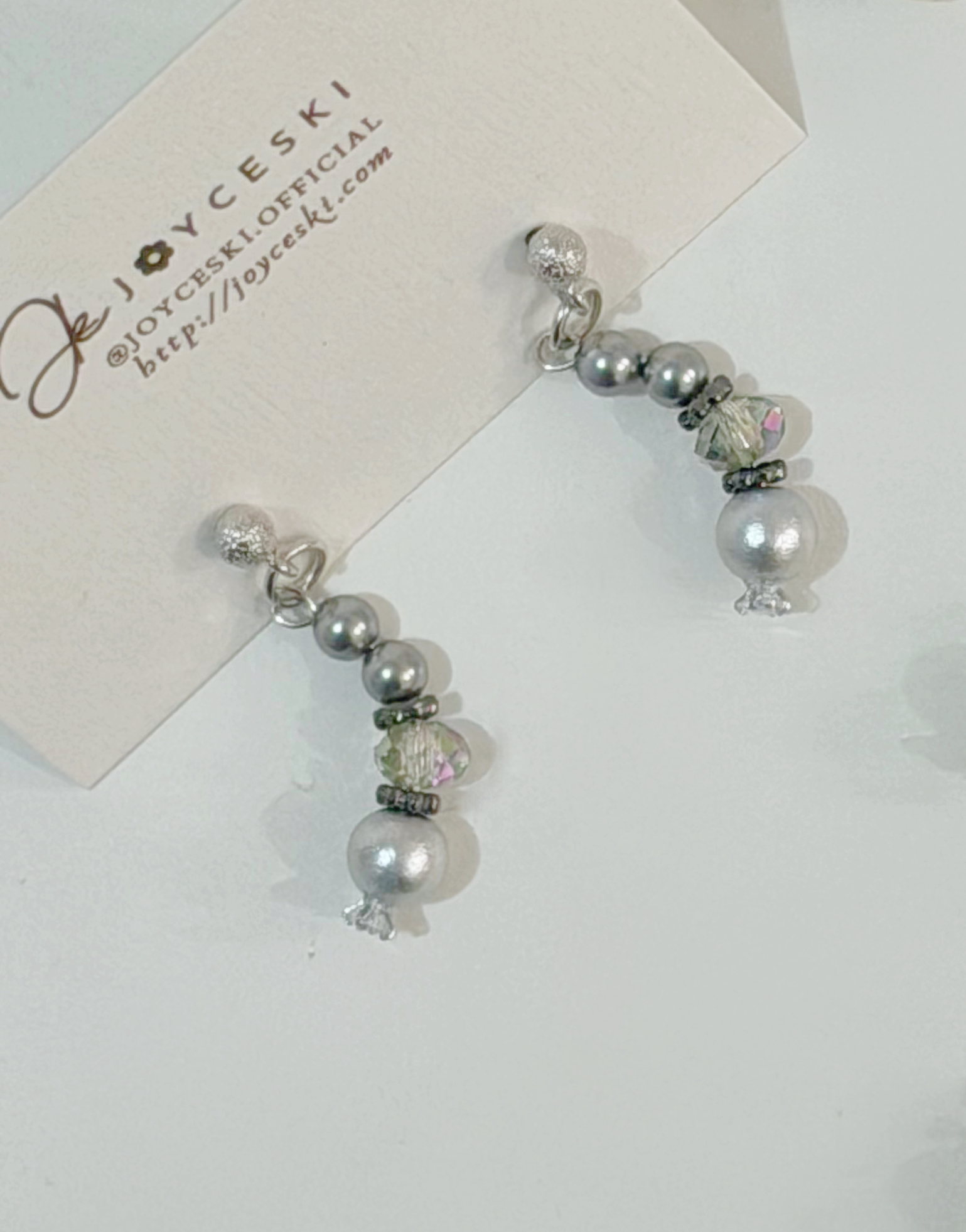 Curled Pearl 日本棉花珍珠耳環 MINI款