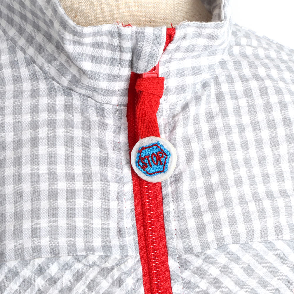 🆕【⭐訂購⭐】 🇯🇵日本直送🌀 日本品牌 Bab Chip 交通工具 格仔紋風褸［2款選］🌀[PLCA-0104] [260406]