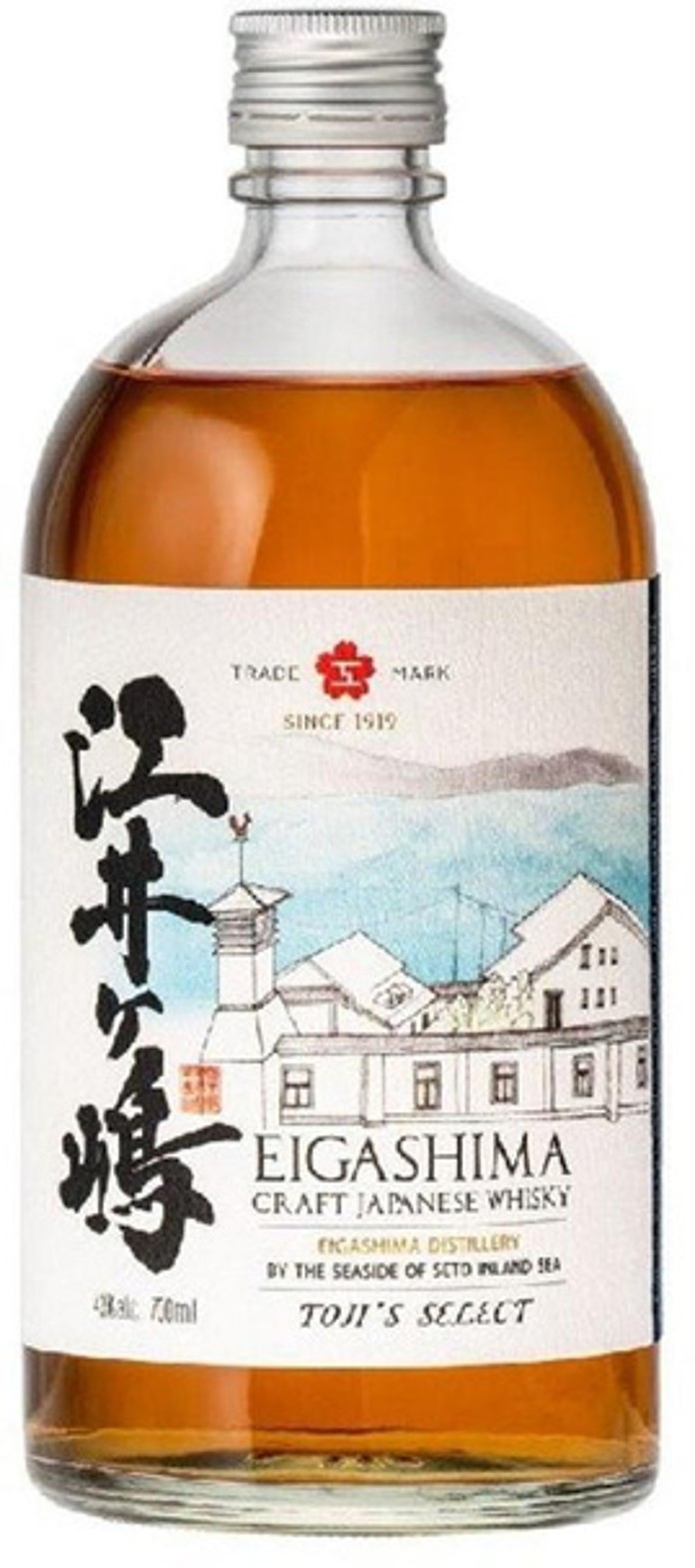 江井嶋 杜氏精選 調和威士忌  EIGASHIMA Craft Japanese Whisky – TOJI's Select 43% 700ml 