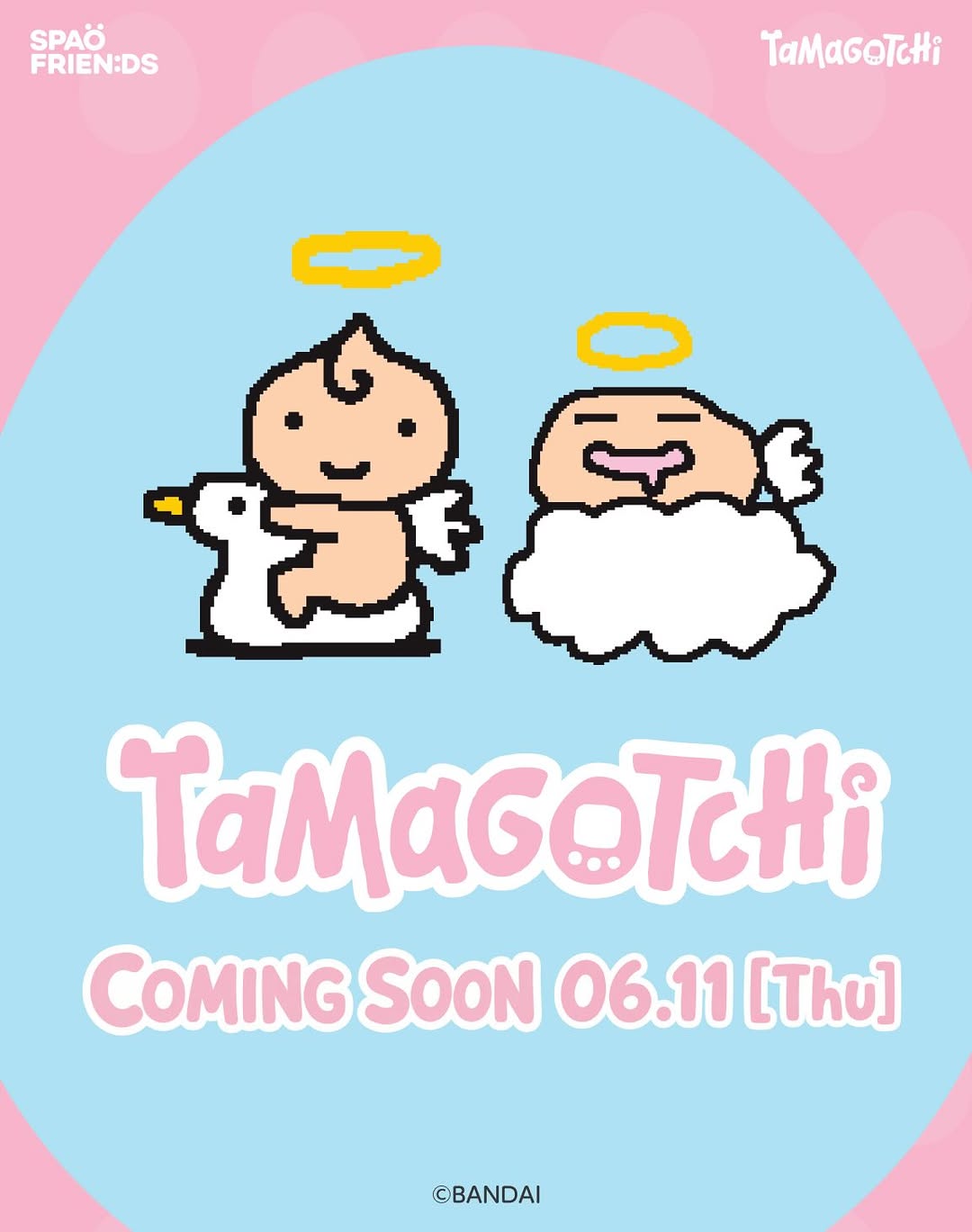 SPAO - 韓國 SPAO X 他媽哥池 天使 Tamagotchi Angel 限定系列