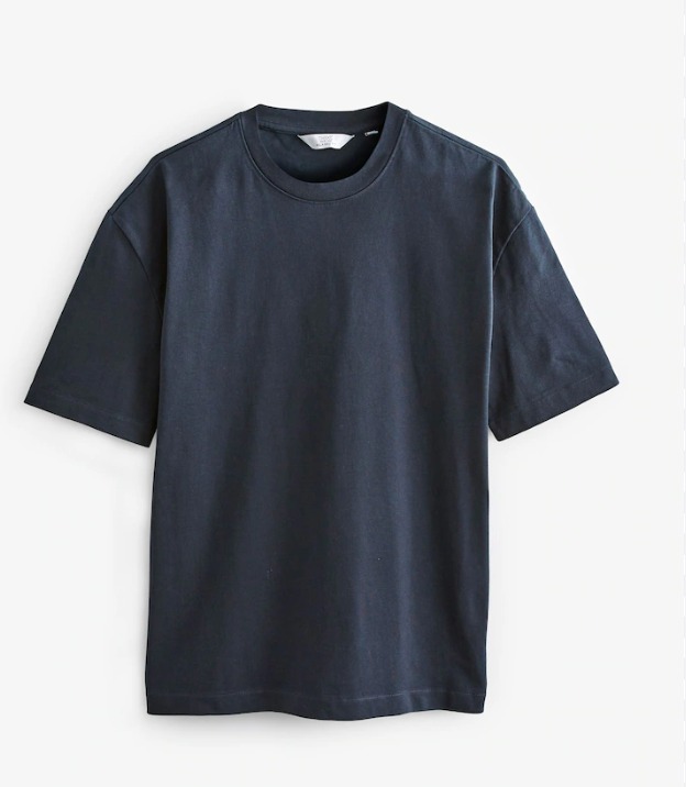 Men's Relaxed Fit Crew Neck T-Shirt - Washed Black