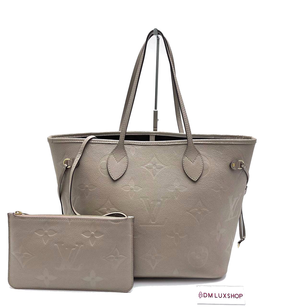 LV Empreinte Leather Neverfull MM GHW