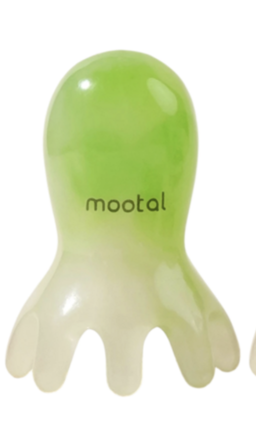 韓國 Mootal 章魚造型 兩用雙效 頭部按摩器｜Daily Scalp Guasha