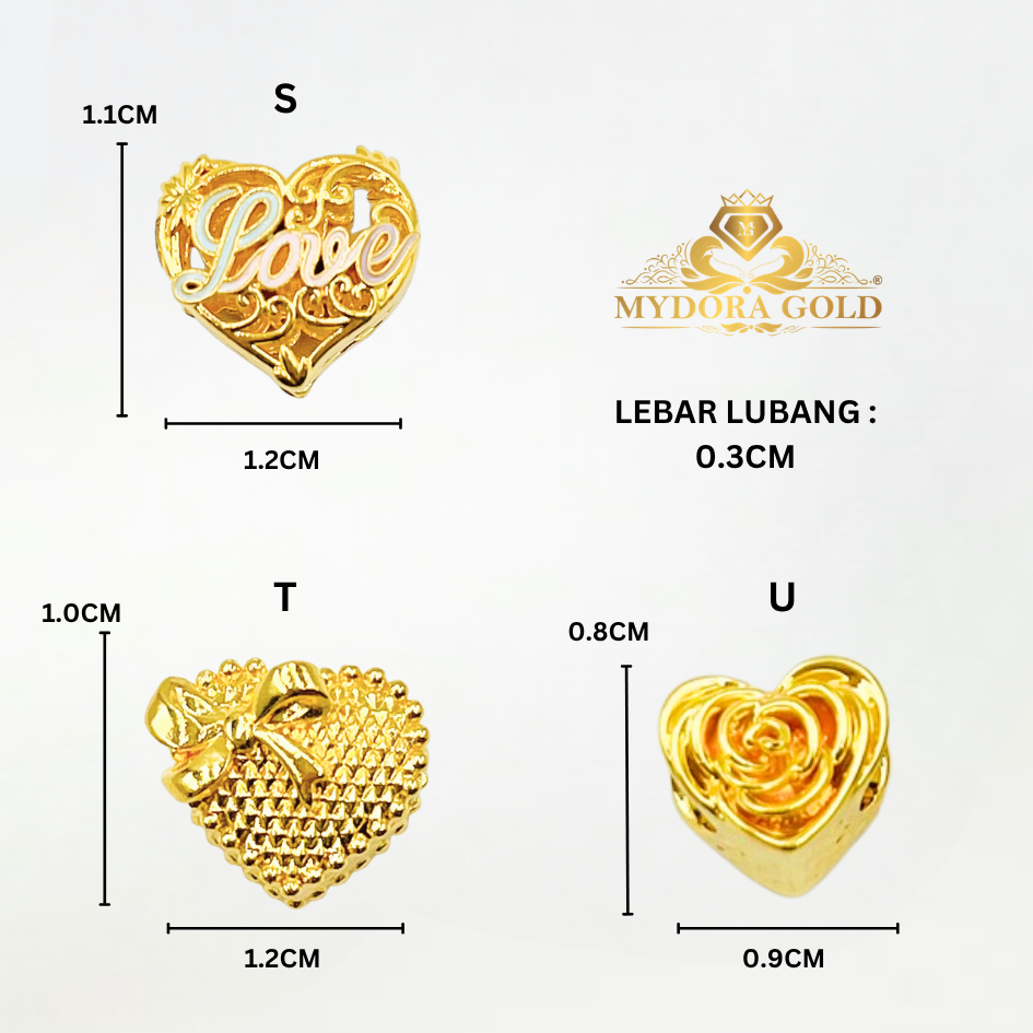 MYDORA Bead Love Fashion Series (5G) l EMAS 916/22K