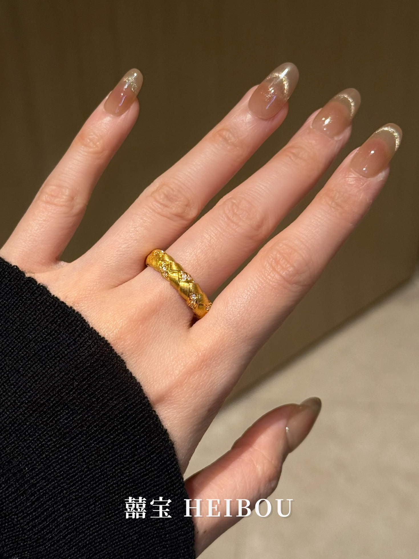 【5D镶嵌】编织麻花戒指