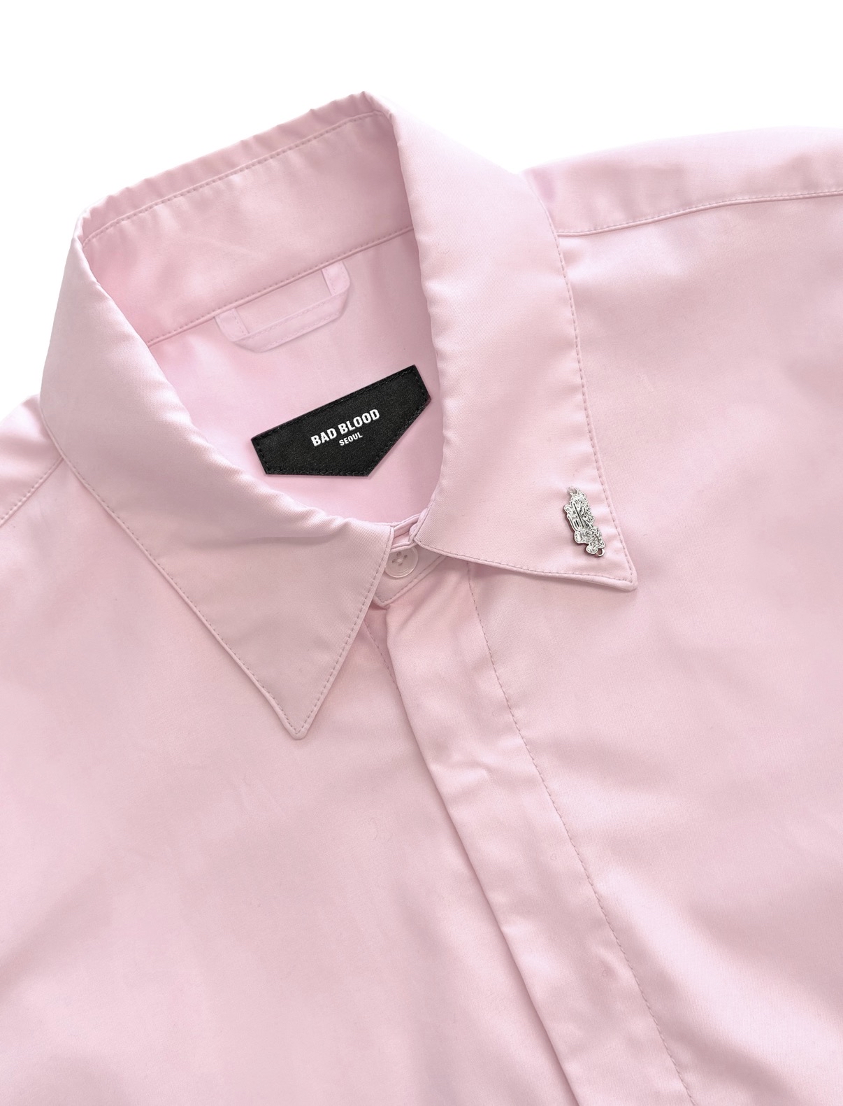 BADBLOOD[w-sht26-004] Mystic Uniform Dress Shirt - Pink