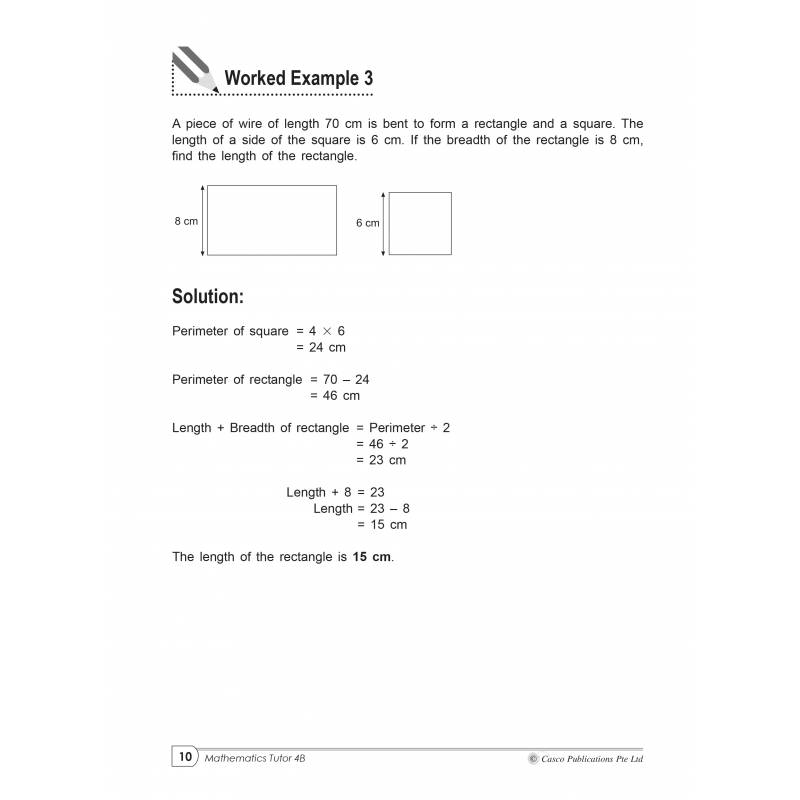 Primary Maths Tutor 4B Volume 2 - 2nd Edition