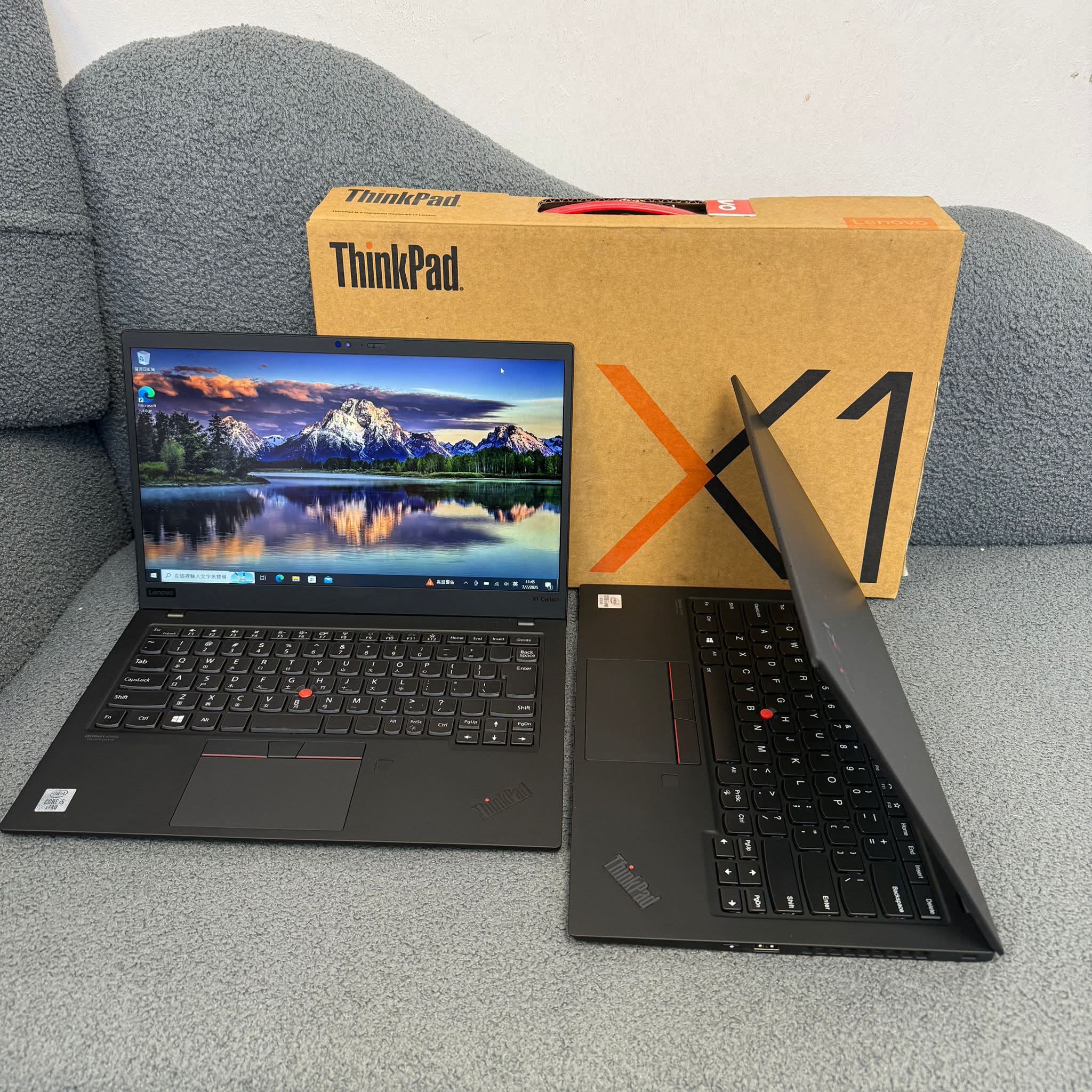 Lenovo Ultrabook ThinkPad i7-10610U/16GB/512GB SSD/1080P /指紋解鎖/gen8/頂級ultrabook / notebook / Gaming laptop / office / Win10 / Win11 /Light weight