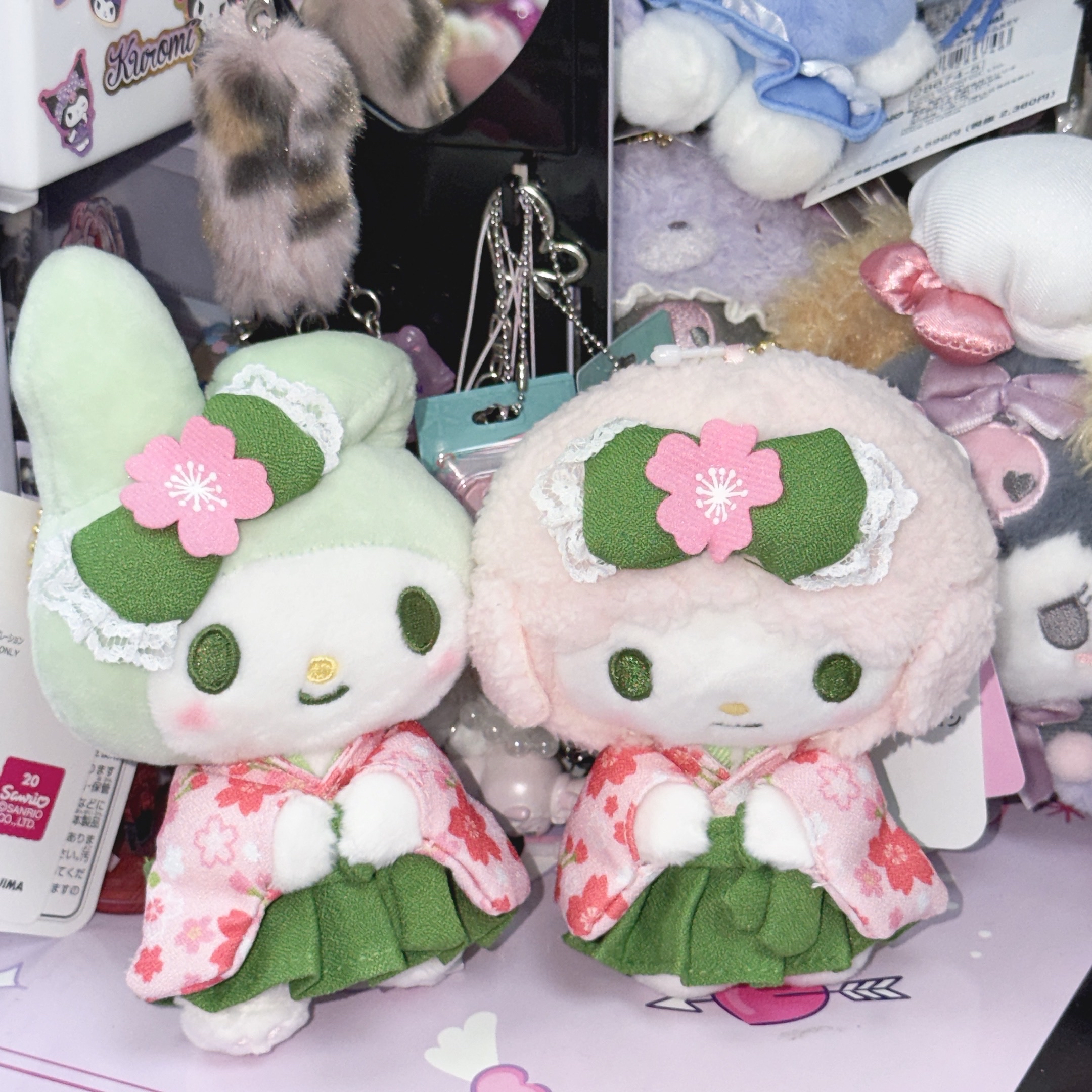 抹茶和服 吊飾 珠鍊