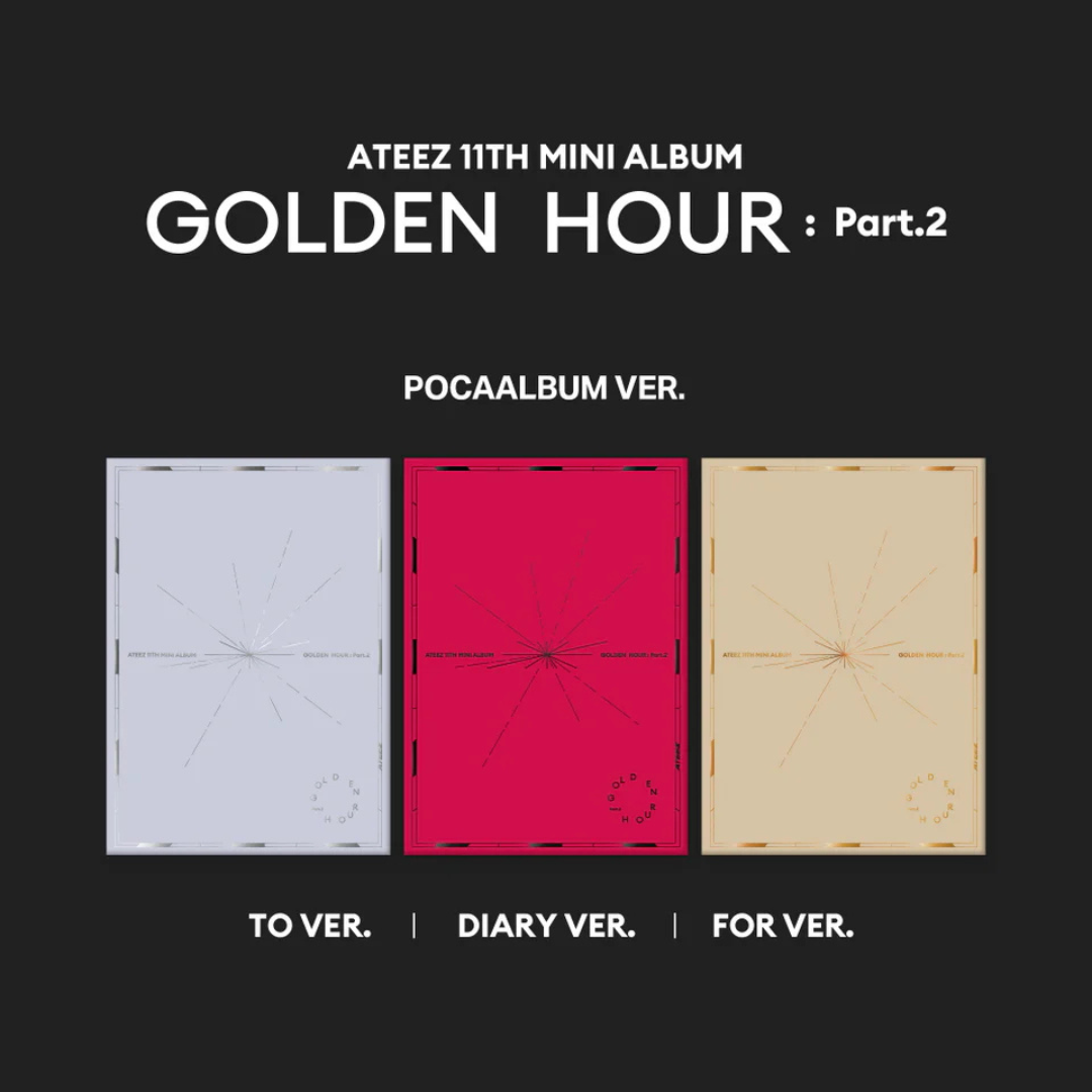 ATEEZ - 11TH MINI ALBUM [GOLDEN HOUR : PART.2] - POCA ALBUM VER.