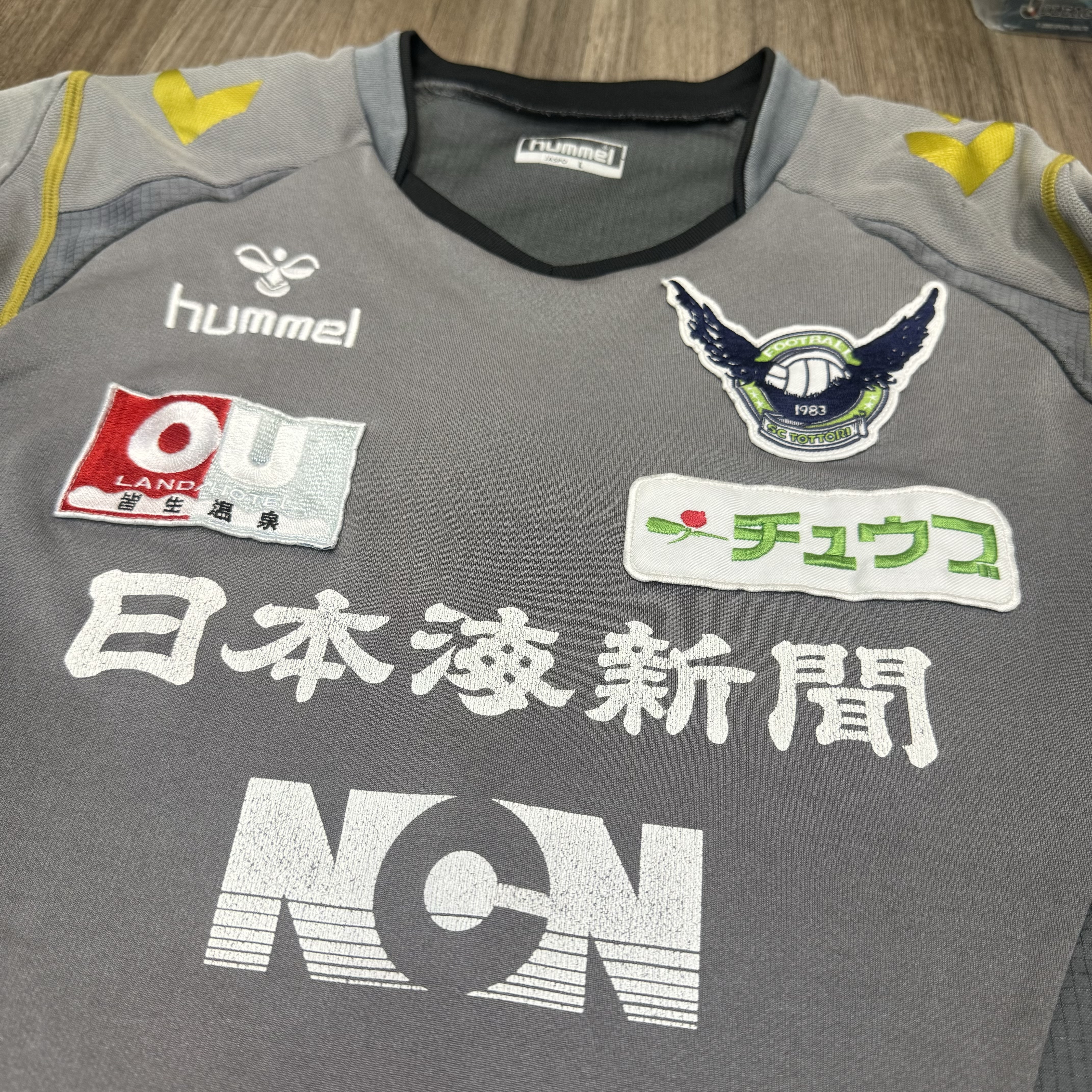 鳥取SC SC tottori player issued/worn training shirt #22