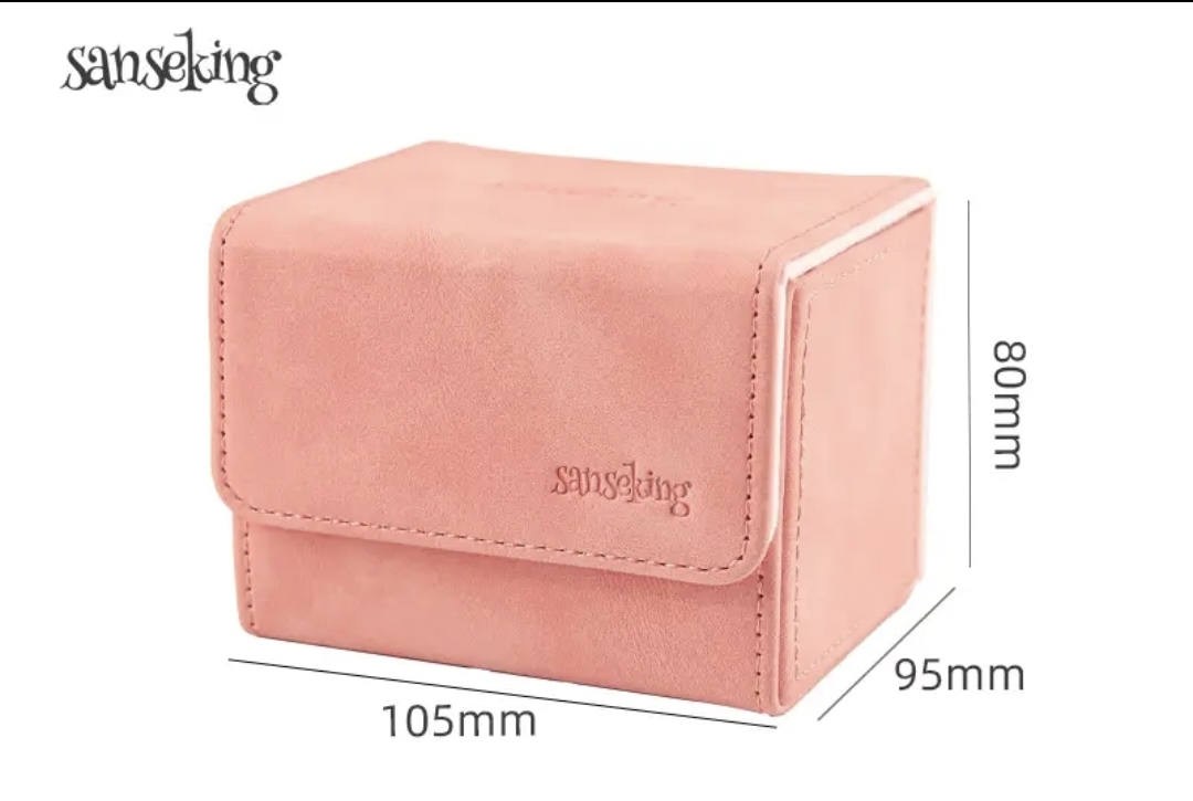 Sanseking PU Leather Deck Box 100+ Pink