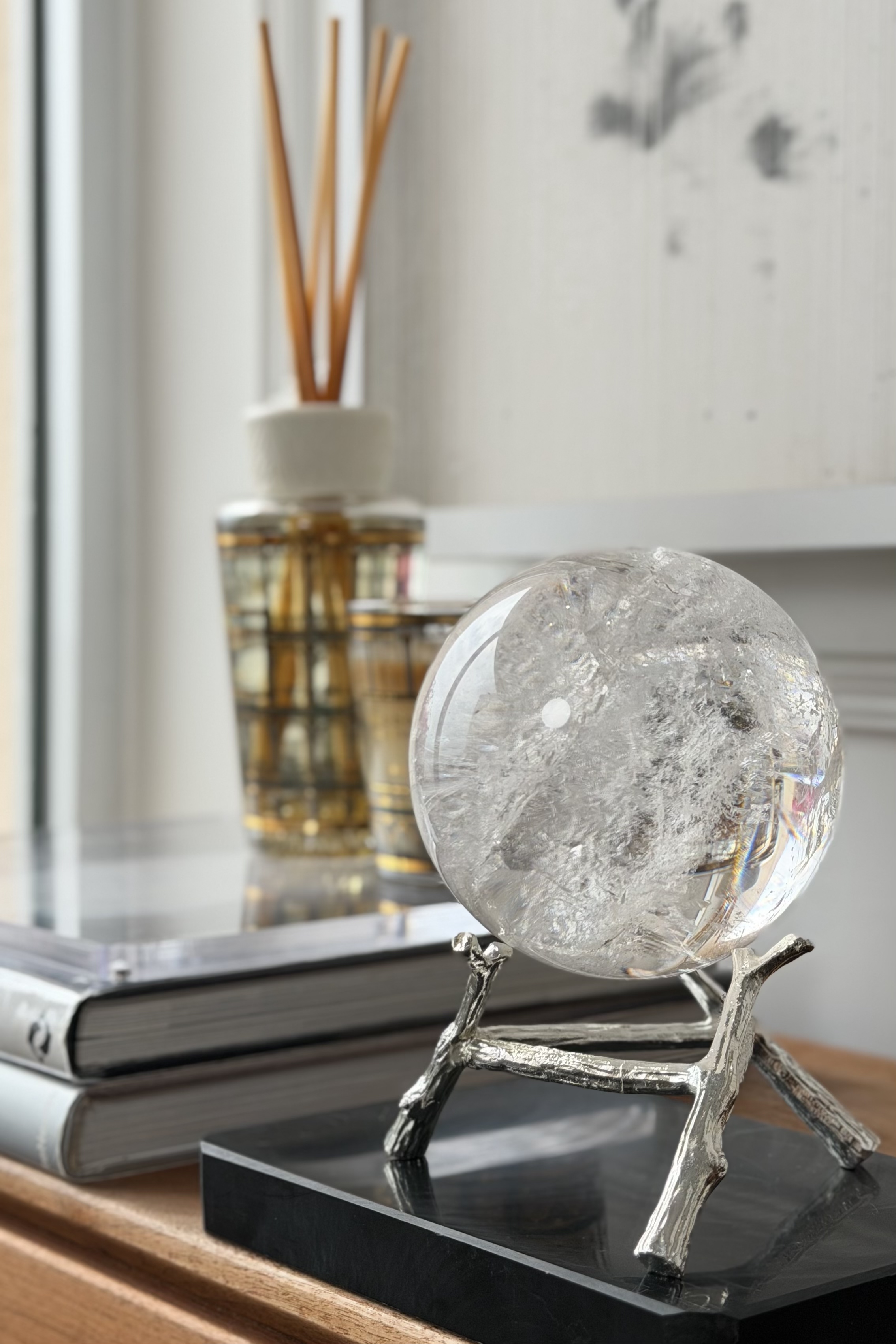   ༒1.2kg+白水晶球༒ CQOO68H8FJGJF86-RA10*JT39