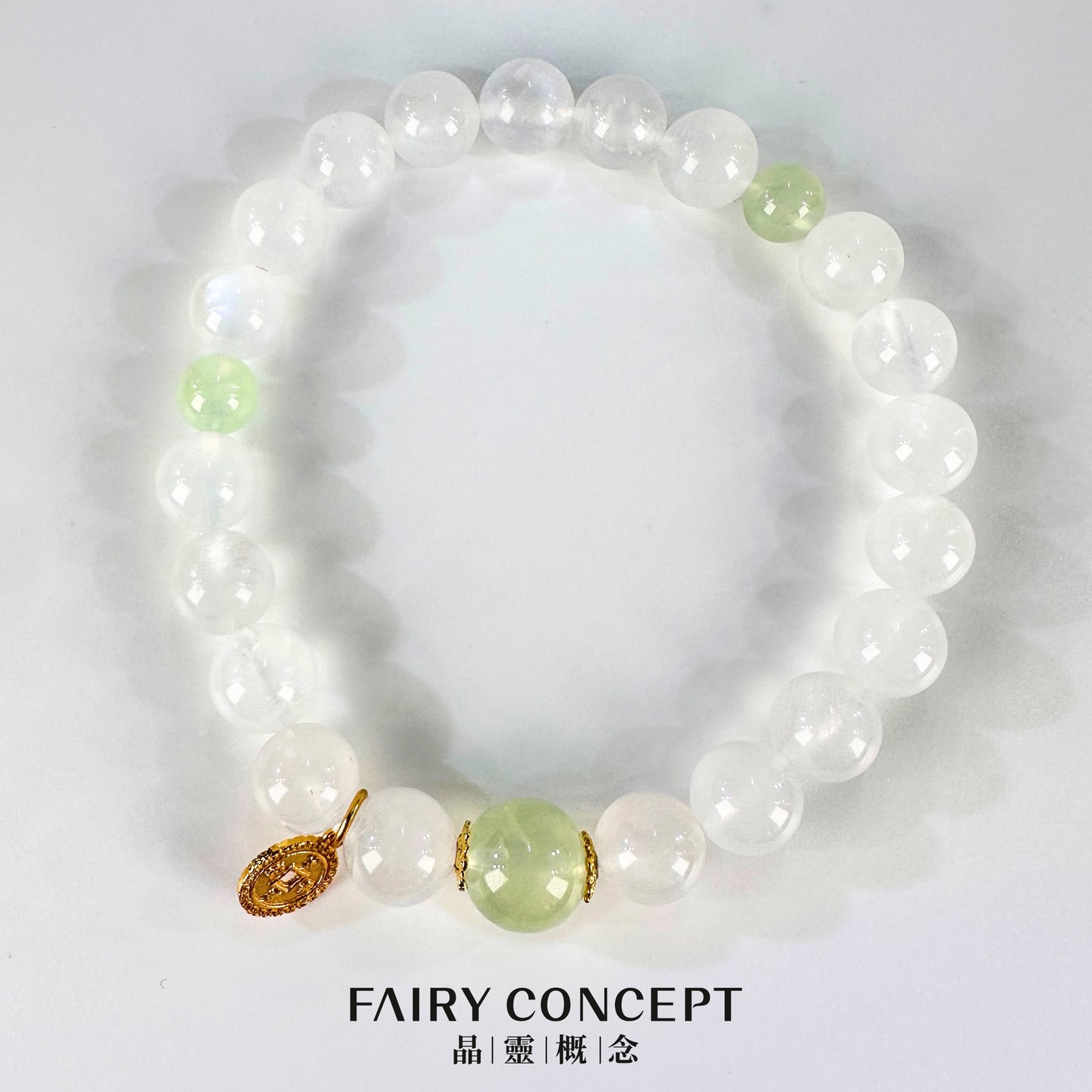 主:9MM+葡萄石, 8MM+月亮石,6MM+葡萄石 