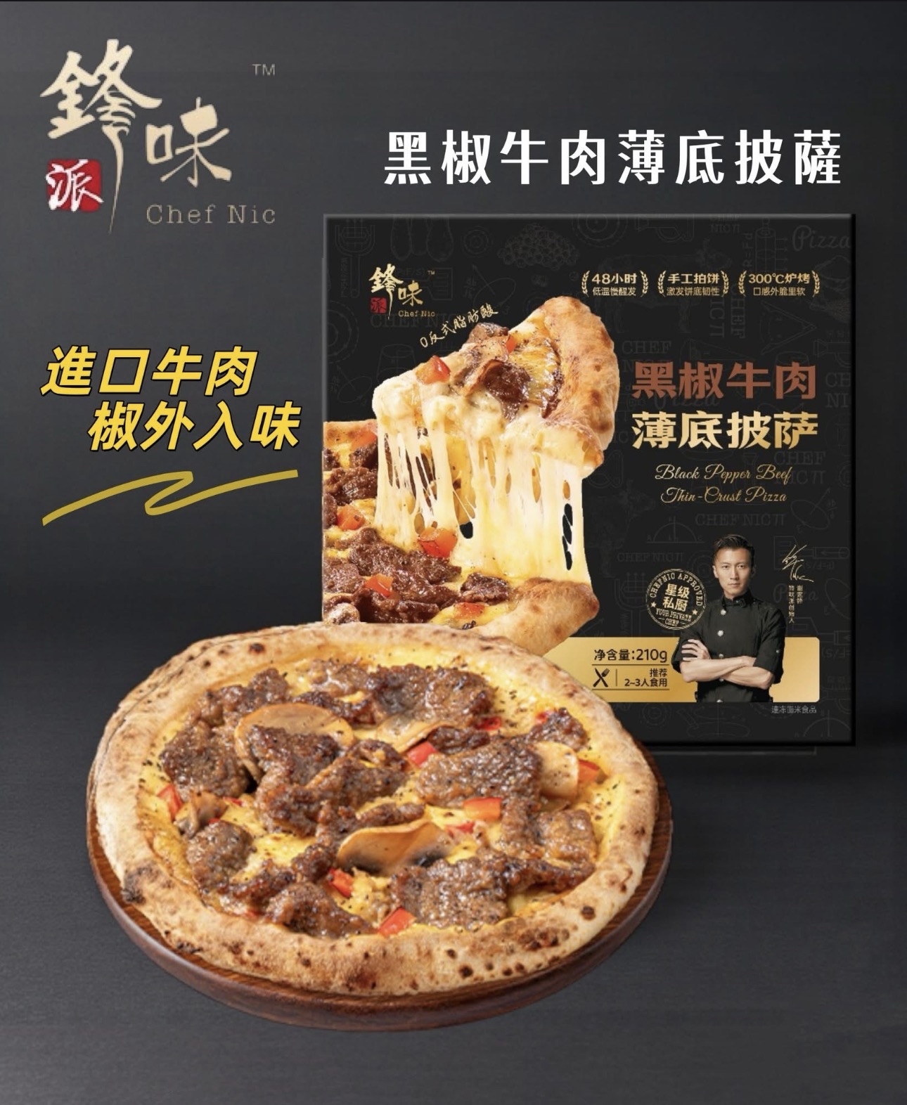 鋒味派薄底披薩（連餅邊都好味嘅Pizza）