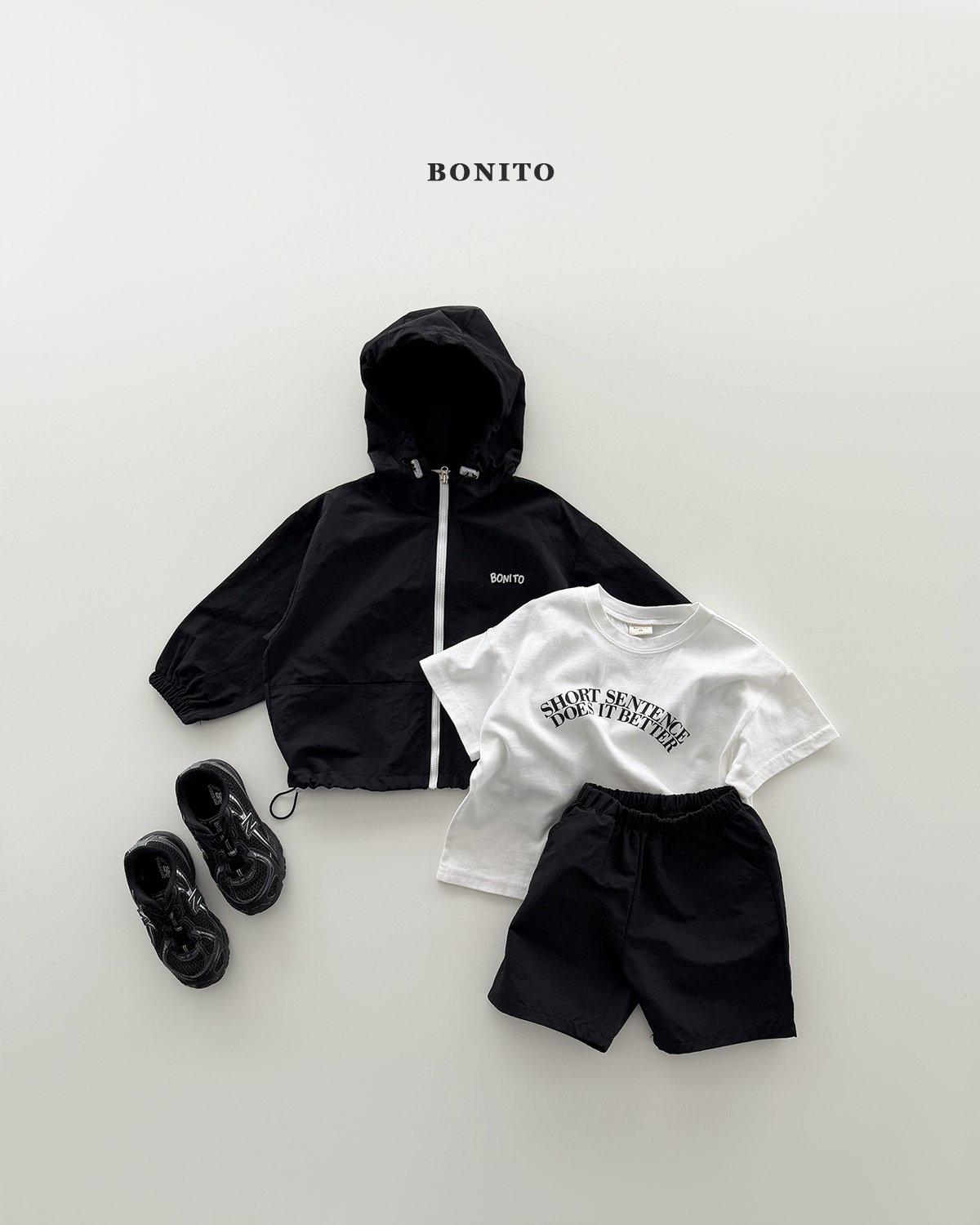 Windbreaker Hooded Set