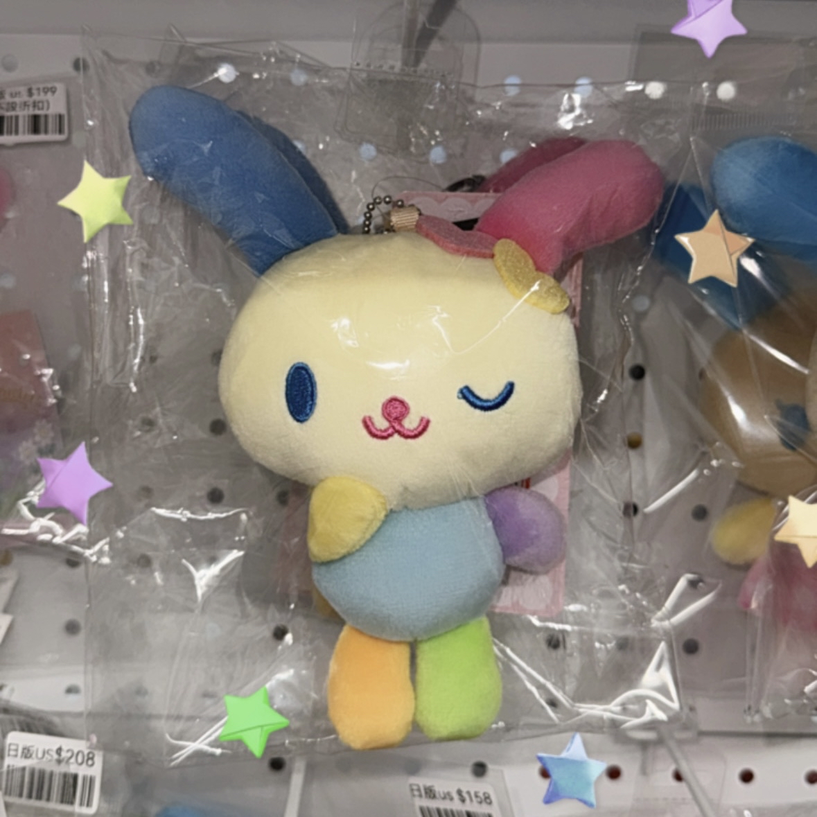 現貨｜日版 usahana 單眼公仔吊飾🌈