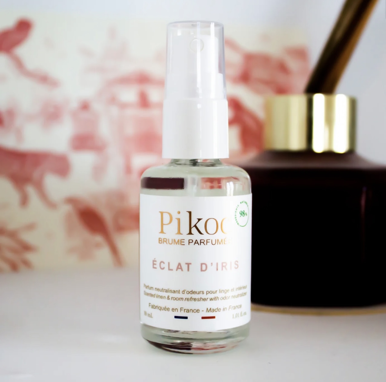 Pikoc Linen Mist - Iris Radiance 30ml鸢尾花味香薰喷雾