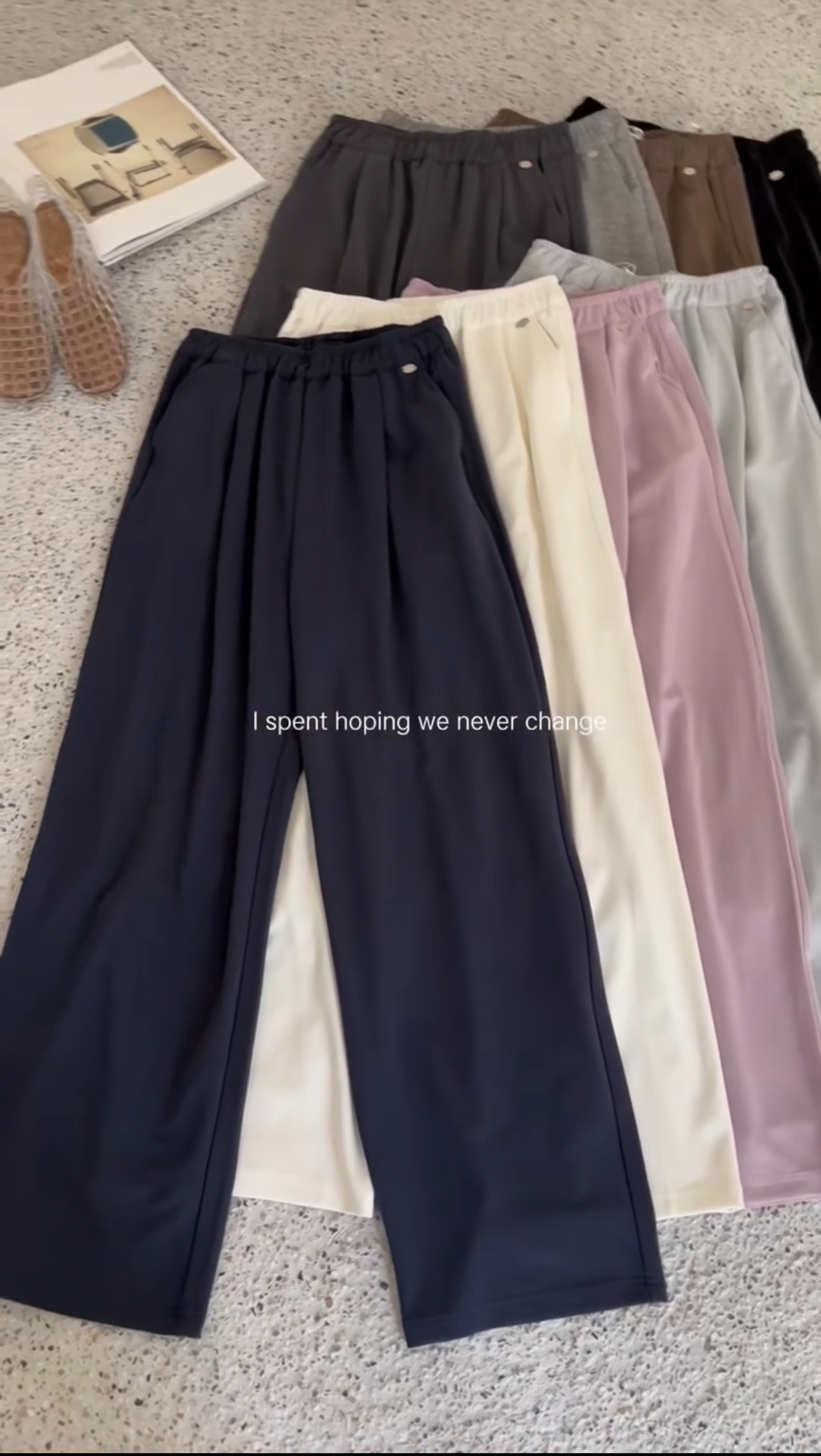 超舒服遮肚闊褲