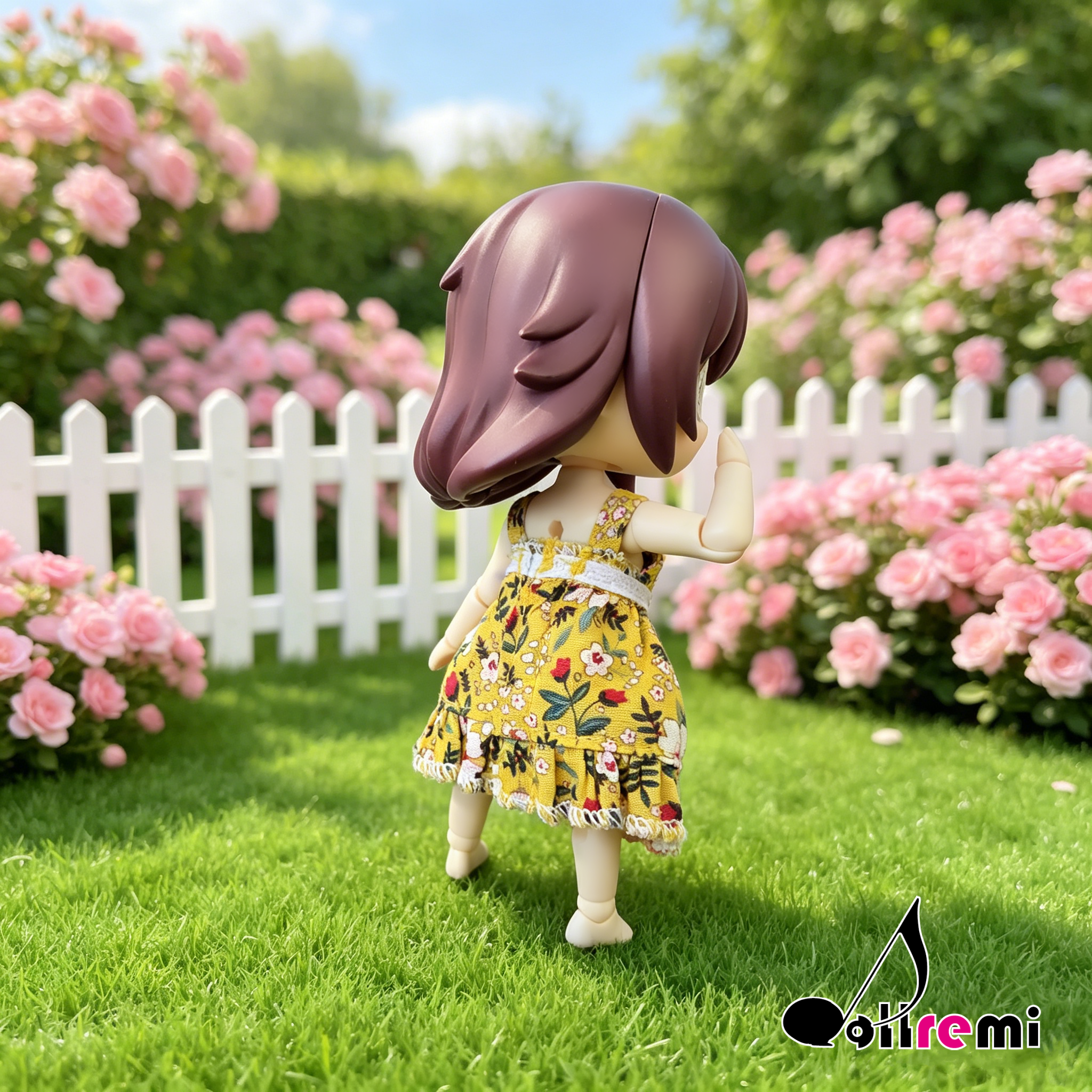【dollremi】(B202) 碎花背心連衣裙 Sleeveless floral print dress