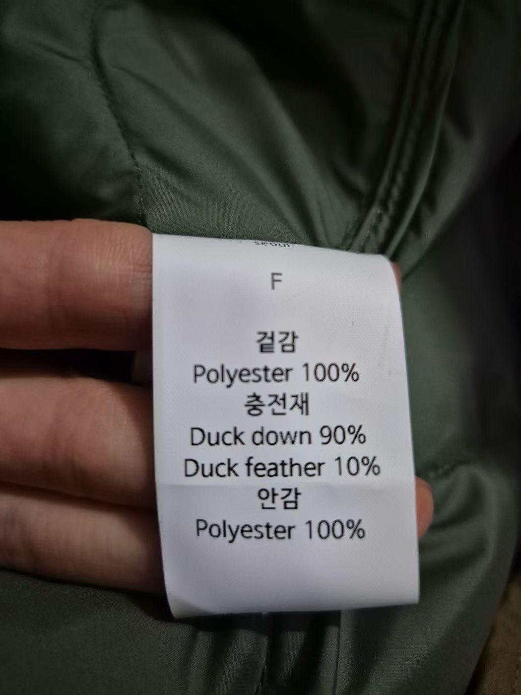 OU YE 「必買」羽絨中長外套