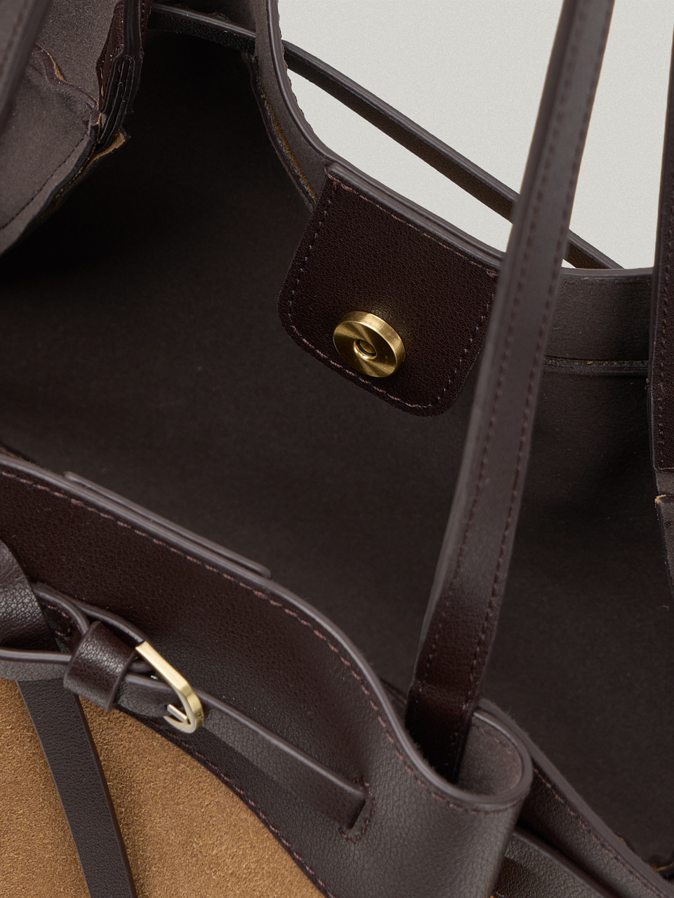 ANTHOS BAG-SUEDE (SAND BEIGE)