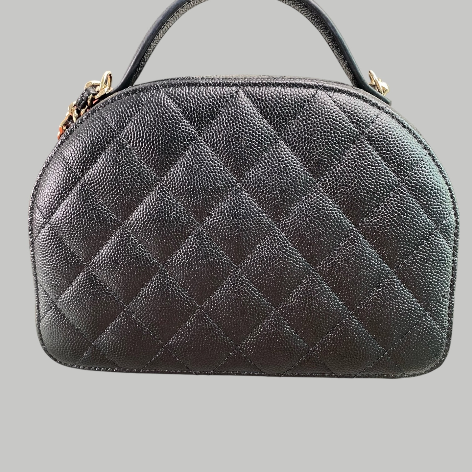 Chanel 25C Caviar Chain bag 牛皮保齡袋