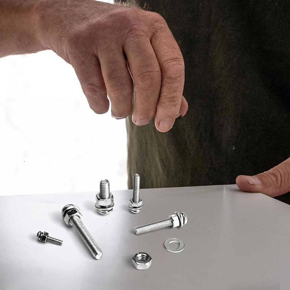 家用螺母螺帽螺釘墊片套裝 D套裝 24種 (M3,M4,M5,M6) UA0549