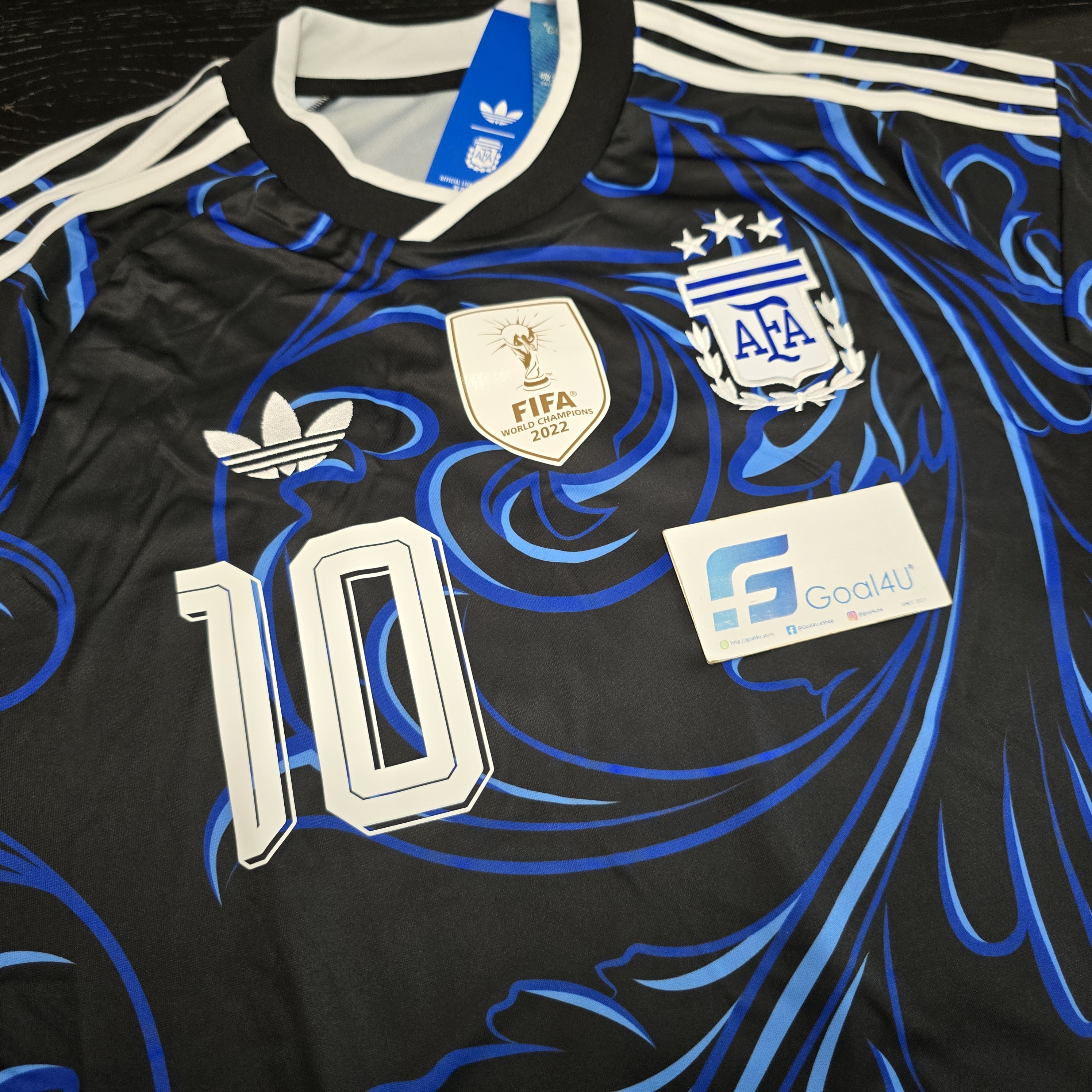 #部分碼現貨 🌀藍色漩渦 Adidas Argentina 阿根廷 2026-27 作客球迷版球衣 (可加印字章) JM8395